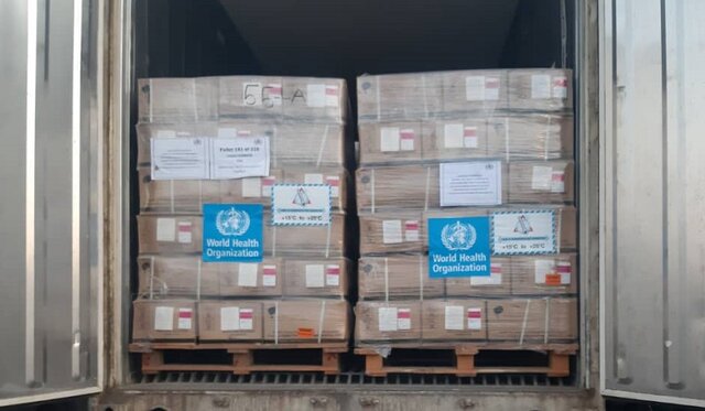 ترخیص ۱۱ کانتینر سرم اهدایی سازمان بهداشت جهانی از گمرک رجایی