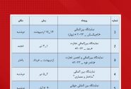 تقویم نمایشگاهی اتاق بازرگانی و صنایع جمهوری تاجیکستان 2023